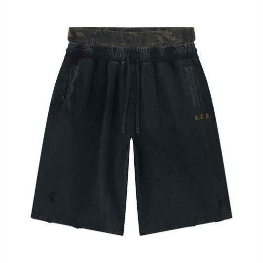 Men's Heritage Camo Waist Cotton Shorts