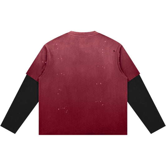 Heart Posture Women's Vintage Layered T-Shirt