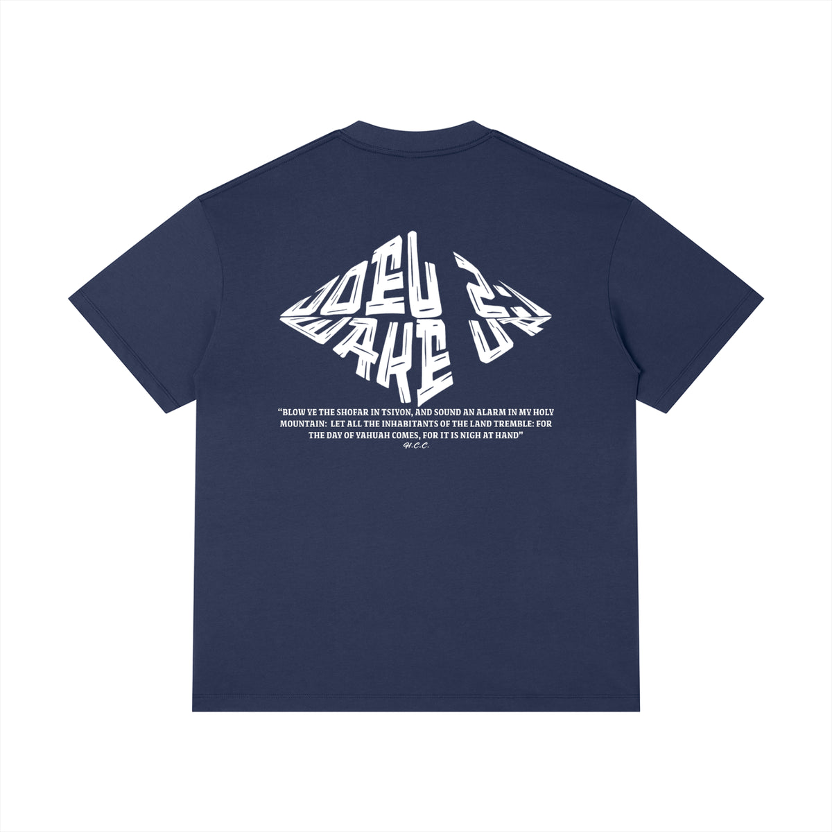 100 percent cotton,faith-based apparel,set apart clothing,righteouswear,scripture apparel,t-shirt,classic tee,regular fit tee,romans 13 11,joel 2 1