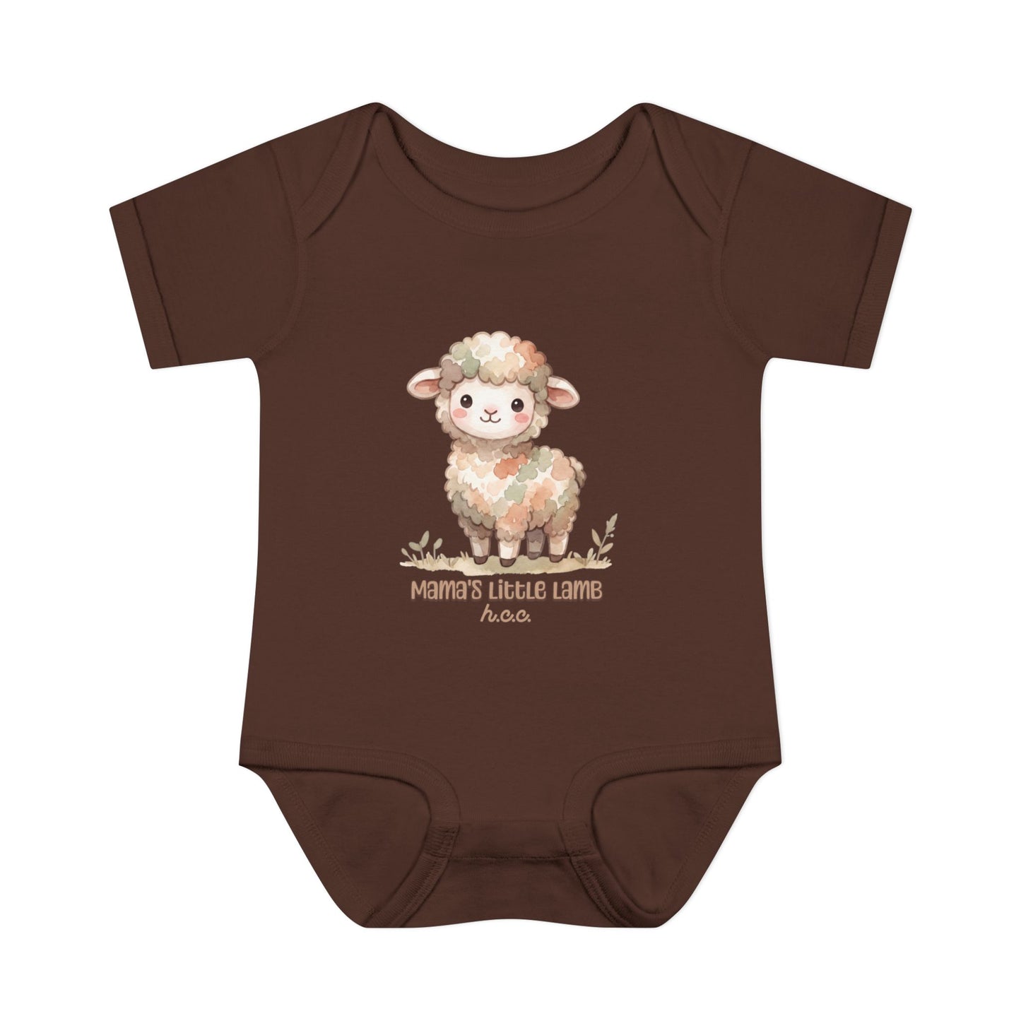 Mama's Little Lamb Baby Boy's Bodysuit