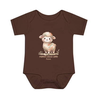 Mama's Little Lamb Baby Boy's Bodysuit