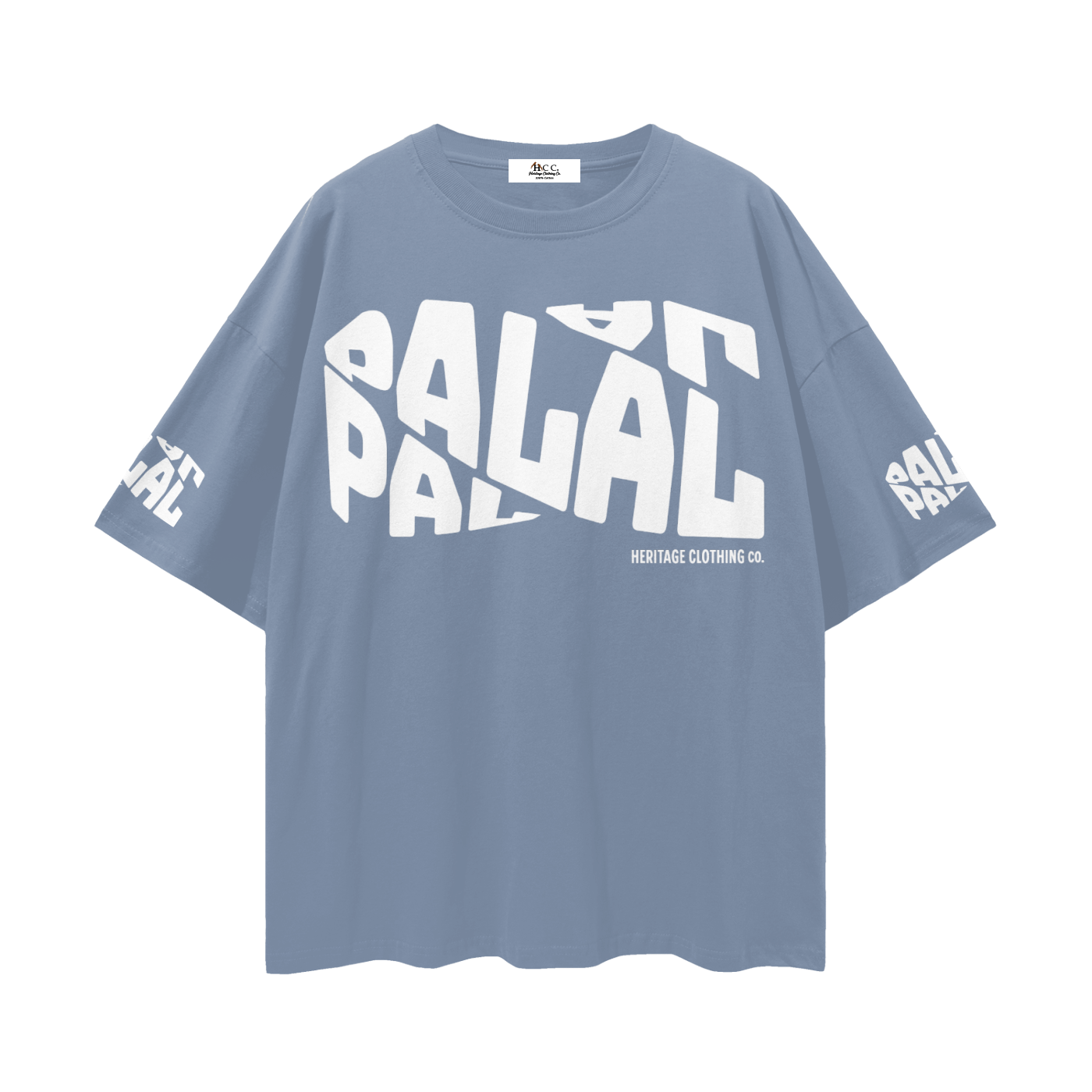 100 percent cotton,faith-based apparel,set apart clothing,righteouswear,scripture apparel,t-shirt,lightweight tee,drop shoulder tee,psalms 55 17,palal