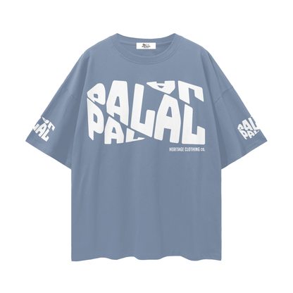 100 percent cotton,faith-based apparel,set apart clothing,righteouswear,scripture apparel,t-shirt,lightweight tee,drop shoulder tee,psalms 55 17,palal