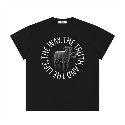 100 percent cotton t-shirt,lightweight cotton t-shirt,classic fit t-shirt,breathable cotton t-shirt,regular fit cotton t-shirt,loose fit t-shirt,cotton graphic t-shirt,israelite clothing,hebrew israelite apparel,scripture t-shirt