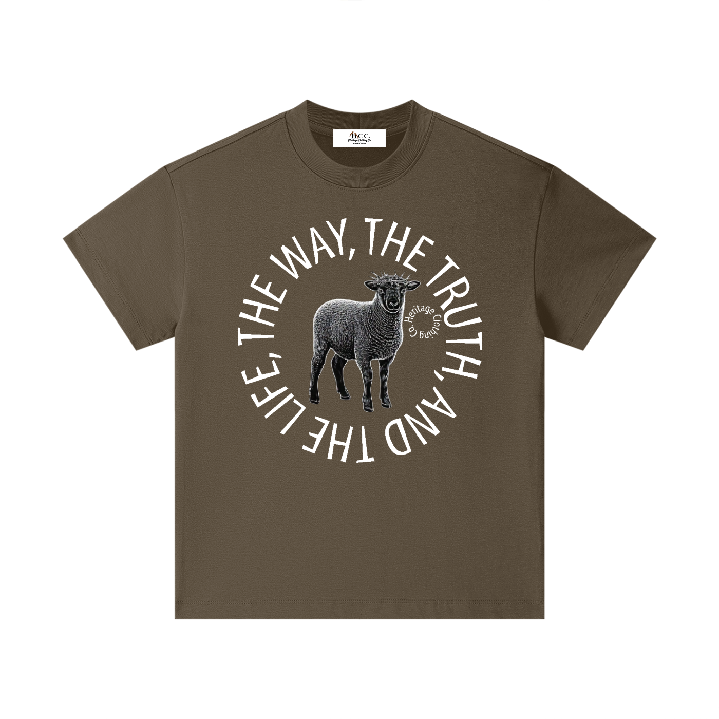 HeritageClothingCo.,heritageclothingco,Yahuah,Yahusha,100% Cotton,Short-Sleeve,Graphic Tee,Sacrificial Lamb,T-Shirt,Children's T-Shirt