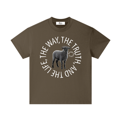 HeritageClothingCo.,heritageclothingco,Yahuah,Yahusha,100% Cotton,Short-Sleeve,Graphic Tee,Sacrificial Lamb,T-Shirt,Children's T-Shirt