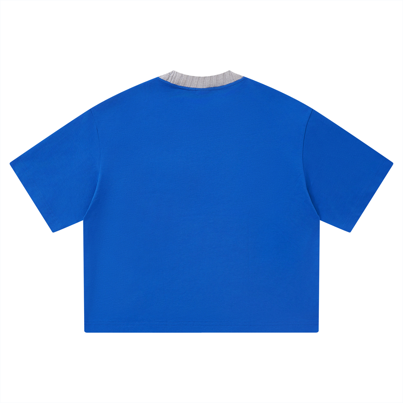 Heritage H Knitted Neck Short-Sleeve T-Shirt