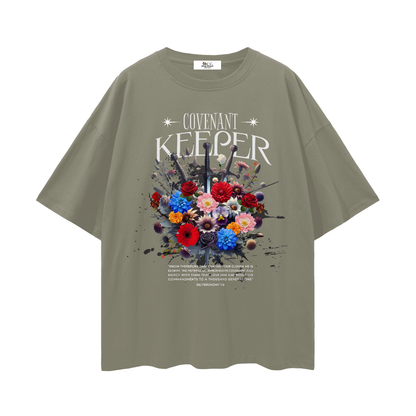 covenant keeper t shirt,deuteronomy 7 9 shirt,faith based apparel,100 percent cotton t shirt,drop shoulder tee,lightweight cotton shirt,heritage clothing co,biblical apparel,set apart clothing,israelite clothing
