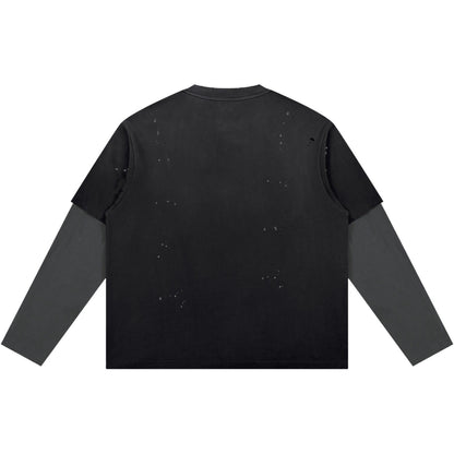 Heart Posture Women's Vintage Layered T-Shirt
