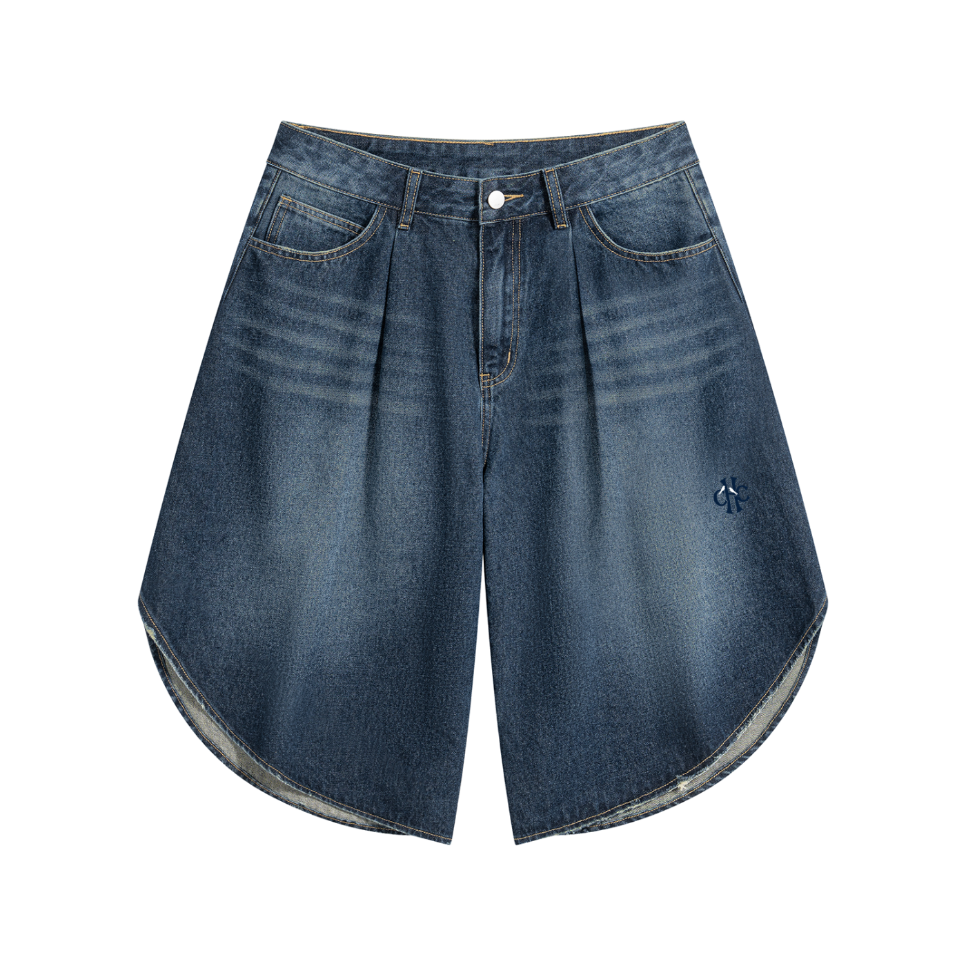 Women's Wide Leg Denim Shorts