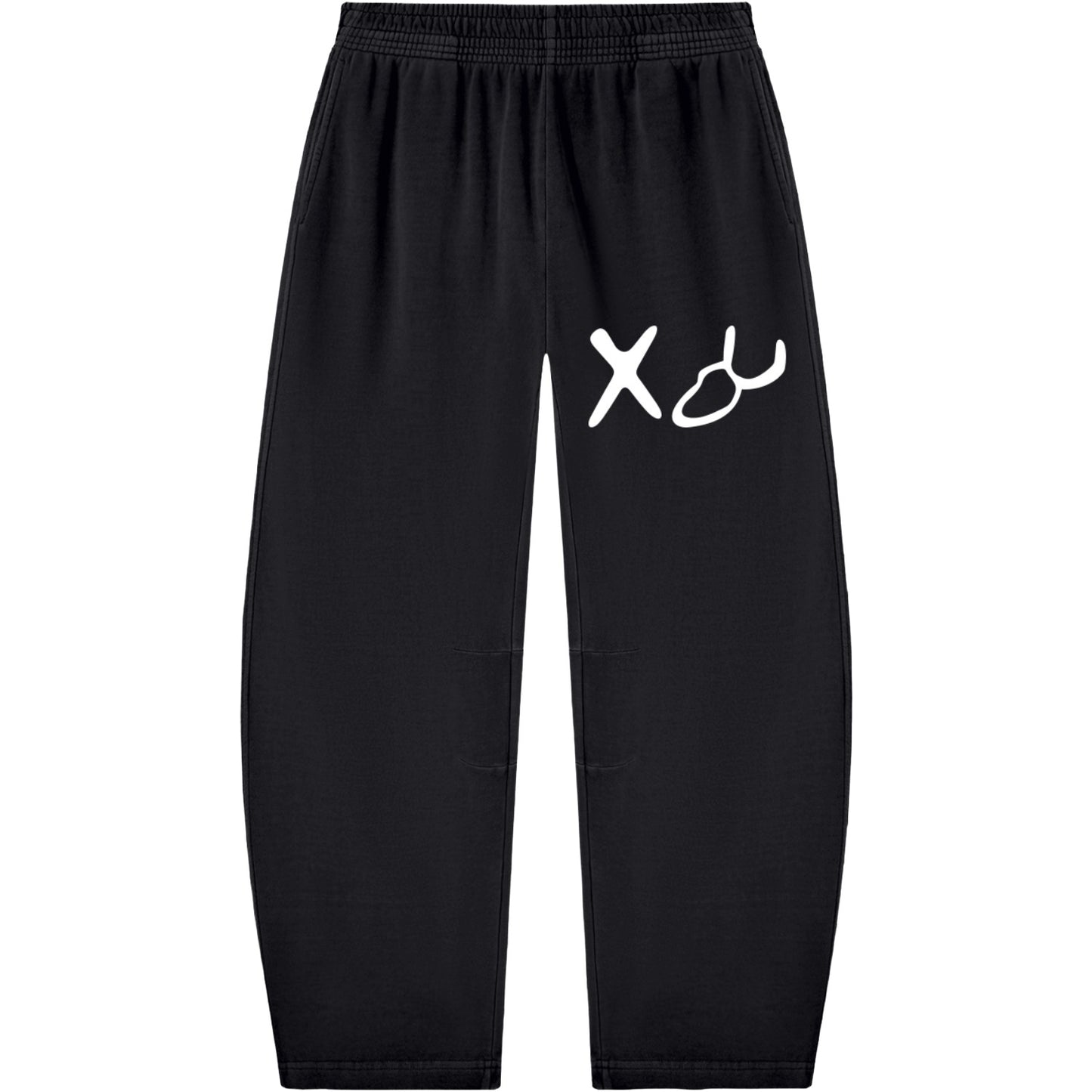 Aleph Tav Hebrew Pictograph Men's Barrel Leg Sweatpants