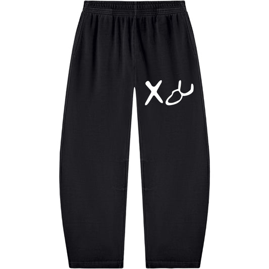 Aleph Tav Hebrew Pictograph Men's Barrel Leg Sweatpants