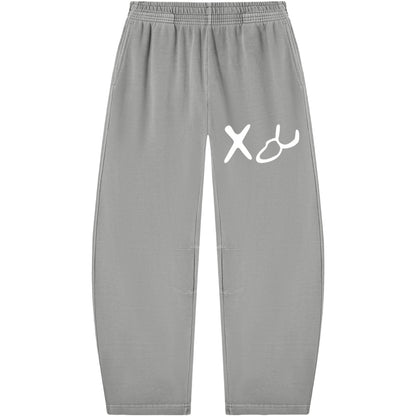 Aleph Tav Hebrew Pictograph Men's Barrel Leg Sweatpants