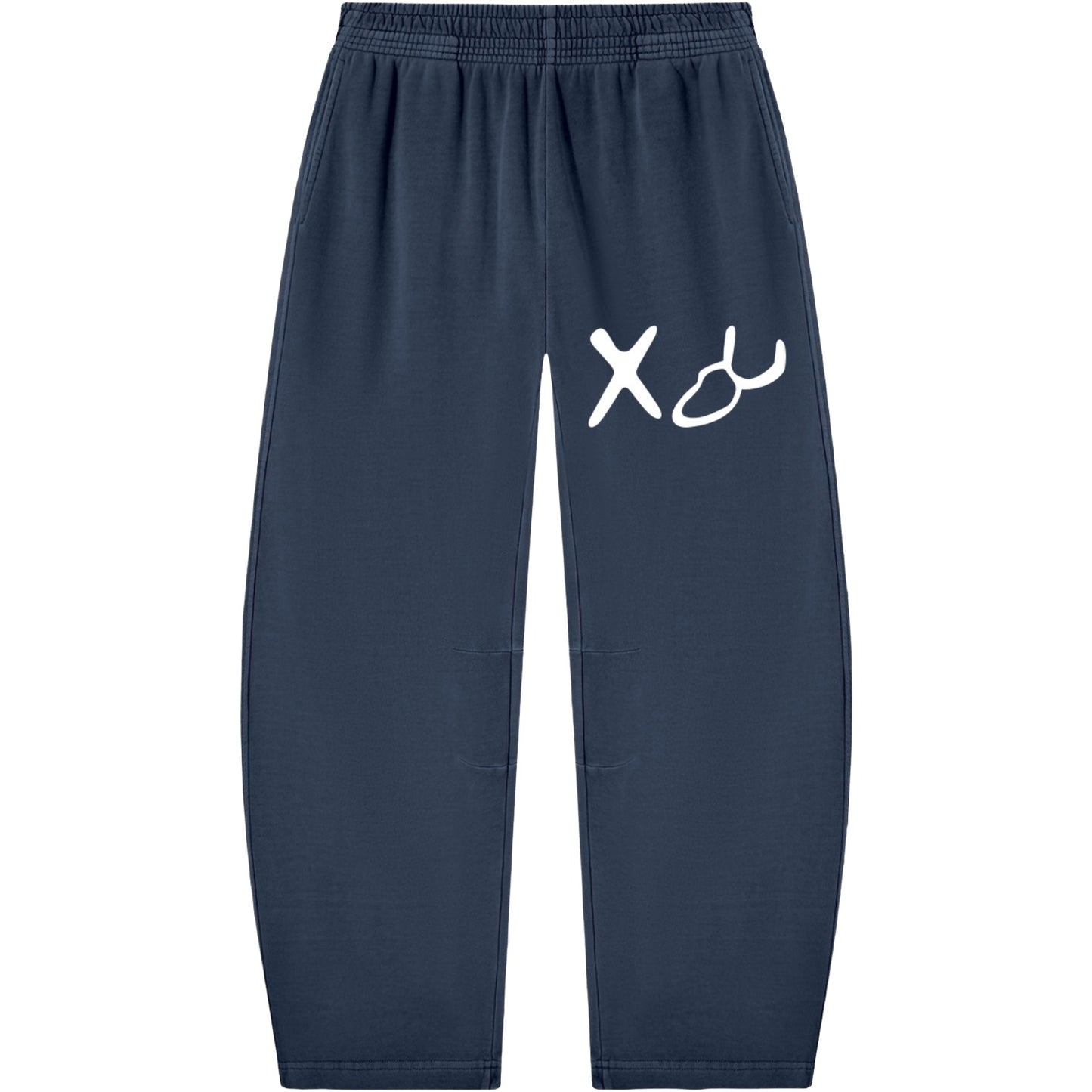 Aleph Tav Hebrew Pictograph Men's Barrel Leg Sweatpants