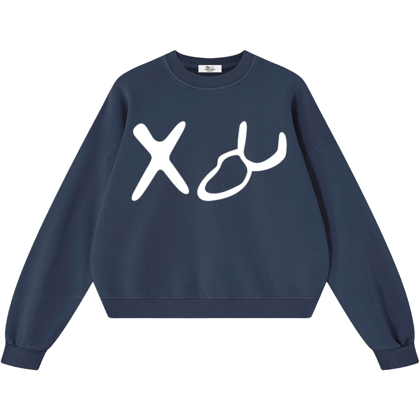 Aleph Tav Hebrew Pictograph Men's Vintage Sweatshirt