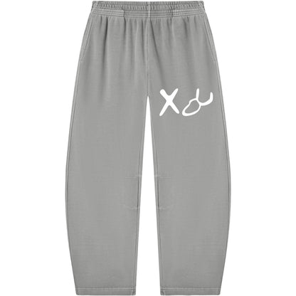 Aleph Tav Hebrew Pictograph Women's Barrel Leg Sweatpants