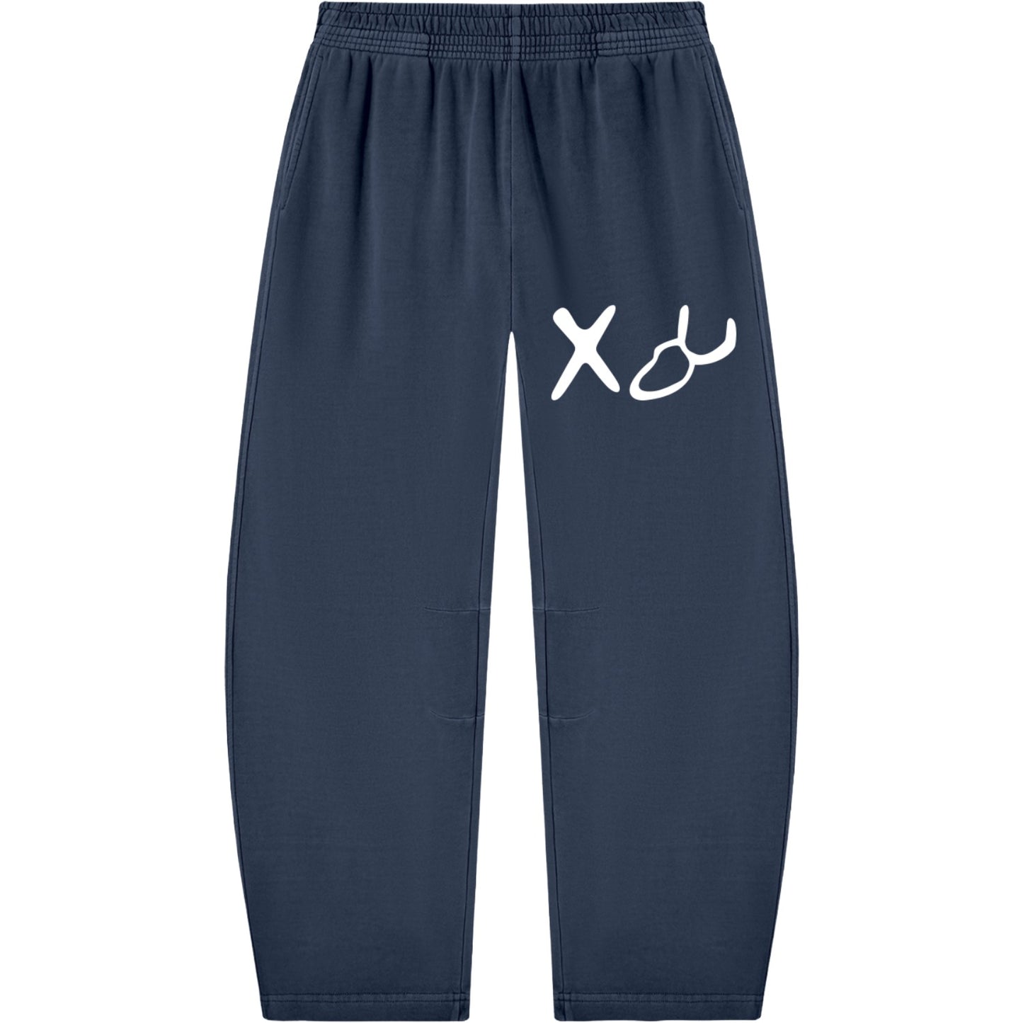 Aleph Tav Hebrew Pictograph Women's Barrel Leg Sweatpants