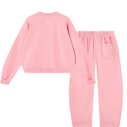 Aleph Tav Hebrew Pictograph Women's Pink Sweatsuit
