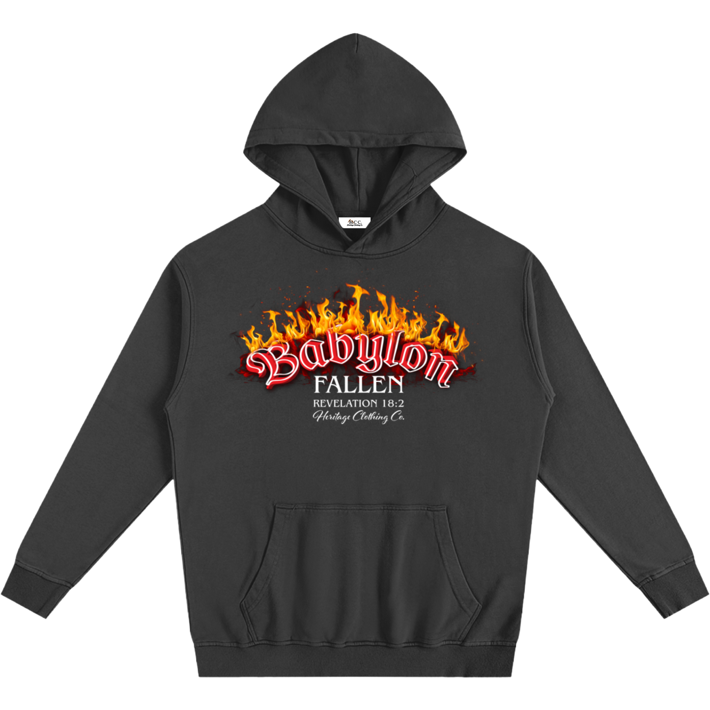 Babylon Fallen Men's Oversized Essential Hoodie