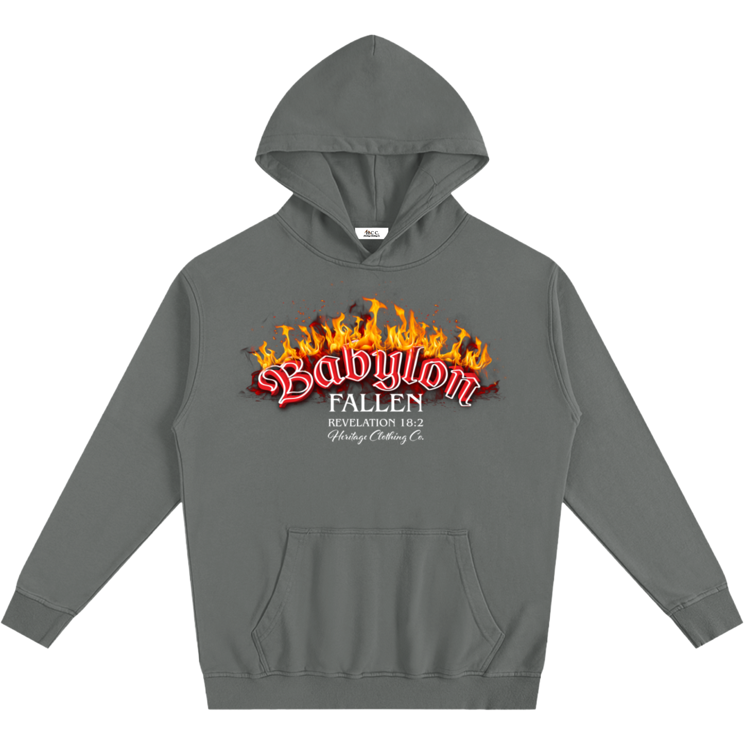Babylon Fallen Men's Oversized Essential Hoodie