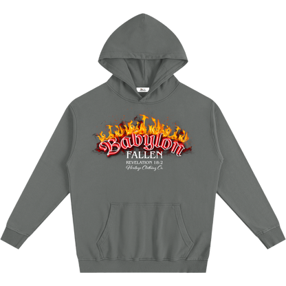 Babylon Fallen Men's Oversized Essential Hoodie