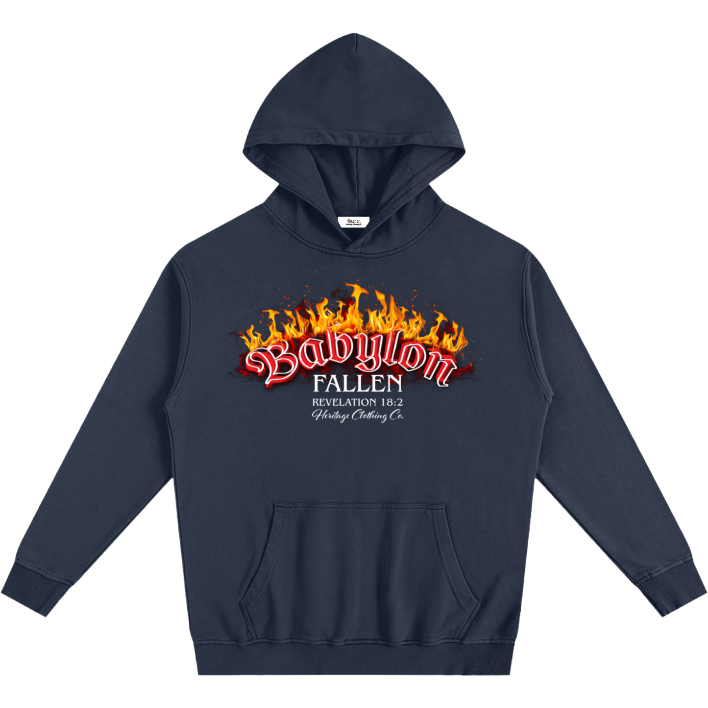 Babylon Fallen Men's Oversized Essential Hoodie