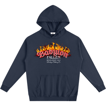 Babylon Fallen Men's Oversized Essential Hoodie