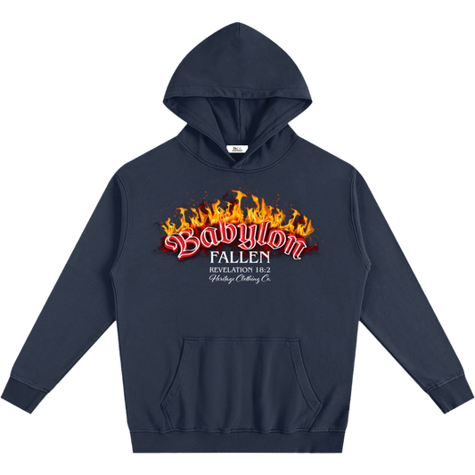 Babylon Fallen Men's Oversized Essential Hoodie