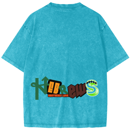 Brotherly Love Boy's Snow Washed Short-Sleeve T-Shirt