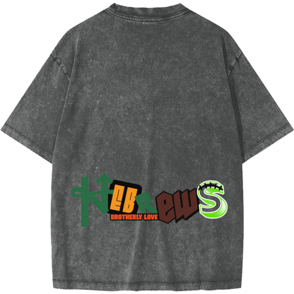 Brotherly Love Boy's Snow Washed Short-Sleeve T-Shirt