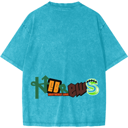 Brotherly Love Boy's Snow Washed Short-Sleeve T-Shirt