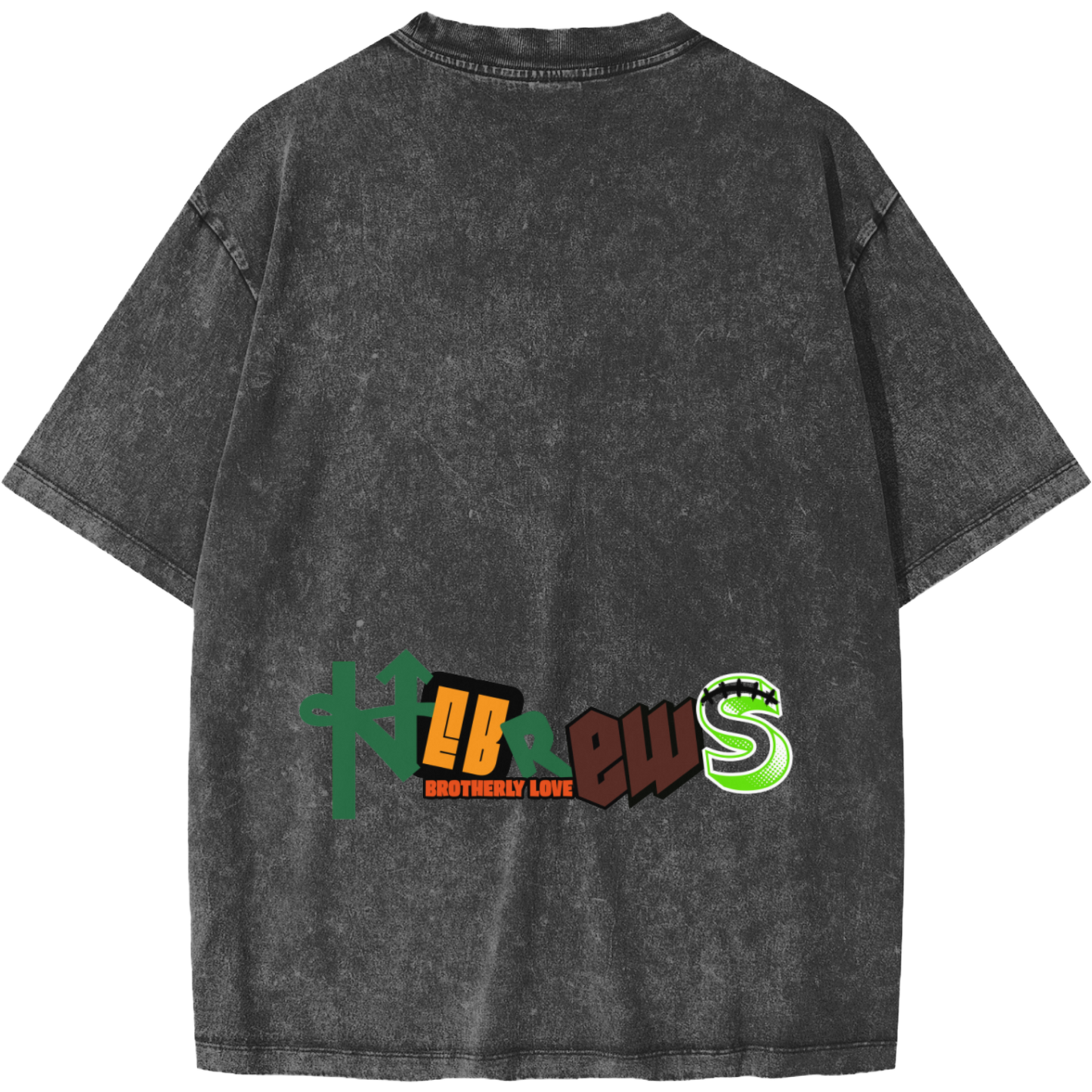 Brotherly Love Men's Snow Washed Short-Sleeve T-Shirt