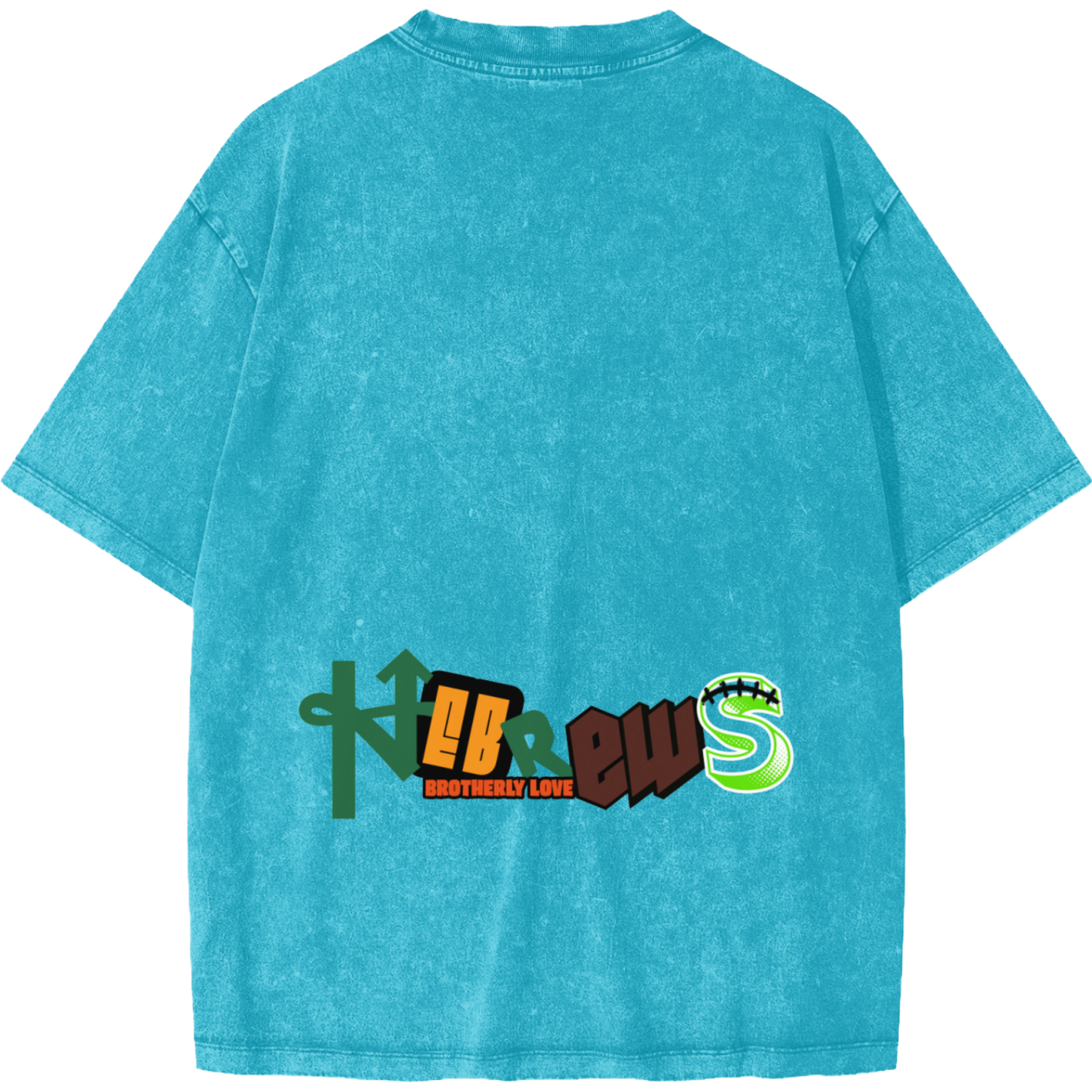 Brotherly Love Men's Snow Washed Short-Sleeve T-Shirt