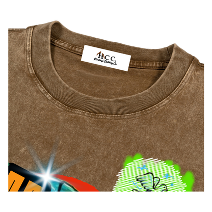 Brotherly Love Men's Snow Washed Short-Sleeve T-Shirt