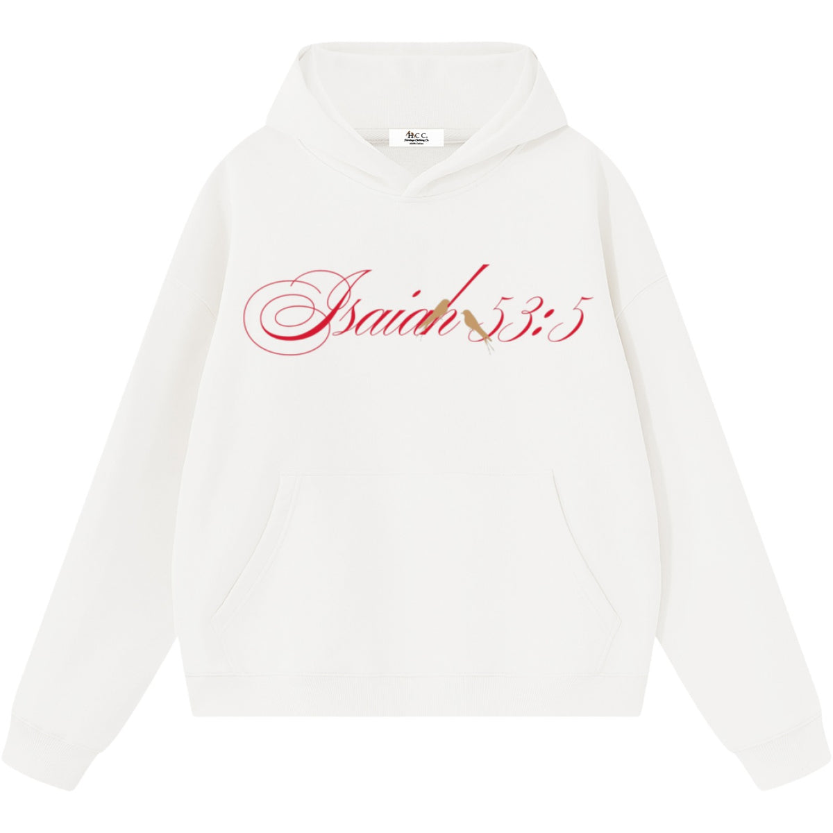 By His Stripes Oversized Heavyweight Hoodie