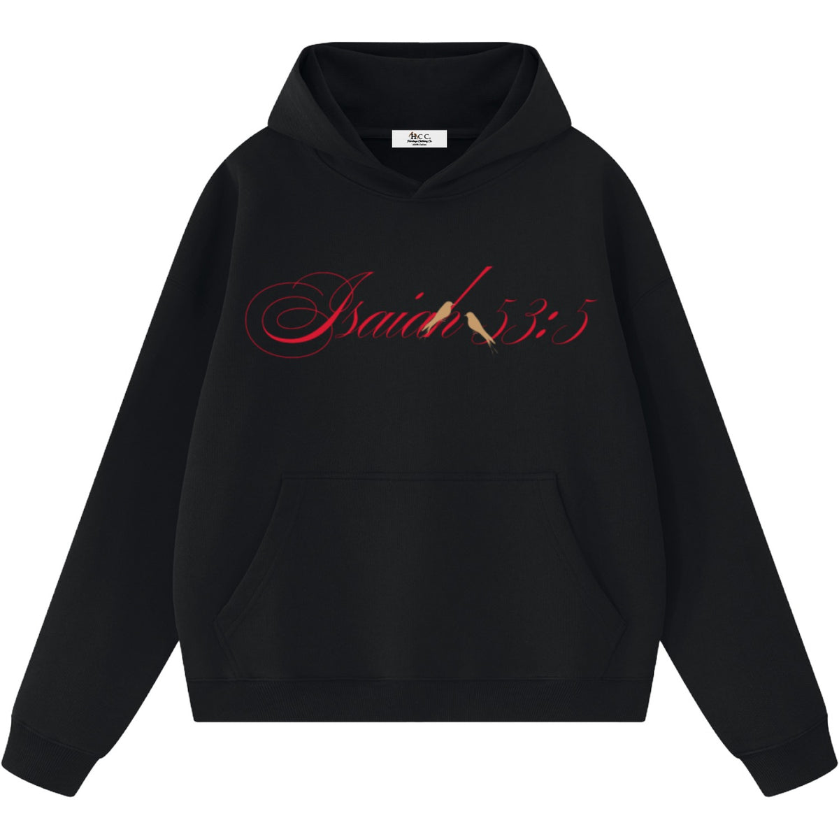 By His Stripes Oversized Heavyweight Hoodie