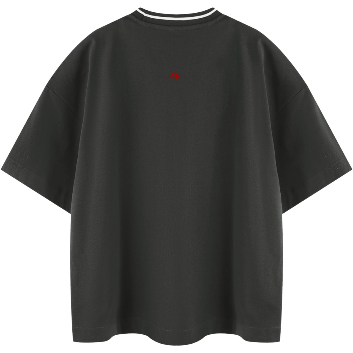 Choose Life Boxy Stripe Collar T-Shirt