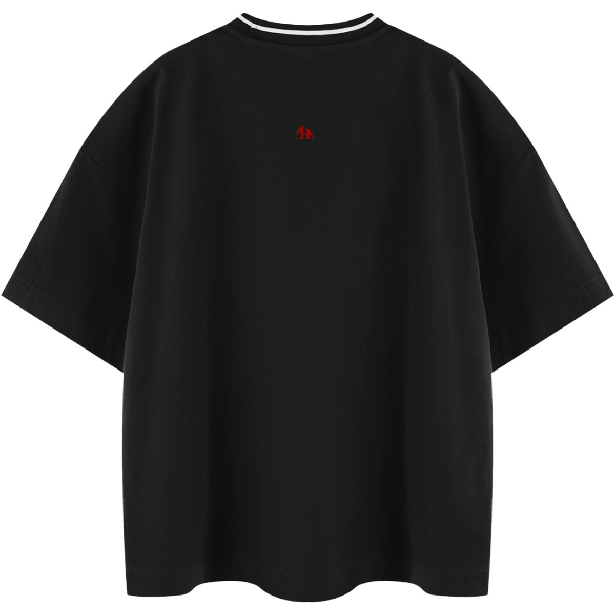 Choose Life Boxy Stripe Collar T-Shirt