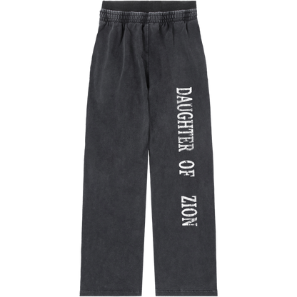 Daughter Of Zion Women's Washed Black Sweatsuit Bundle
