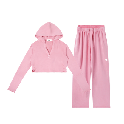 Daughter Of Zion Women's Rose Pink Sweatsuit Bundle