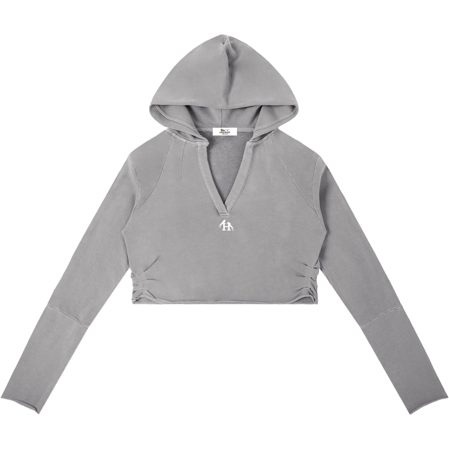 Daughter Of Zion Women's Raw Edge Hooded Pullover