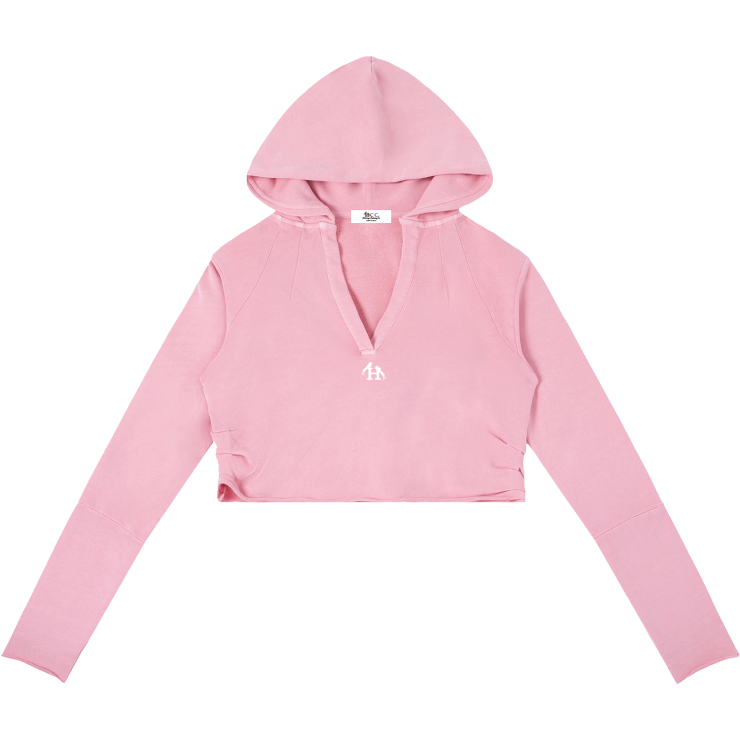 Daughter Of Zion Women's Raw Edge Hooded Pullover