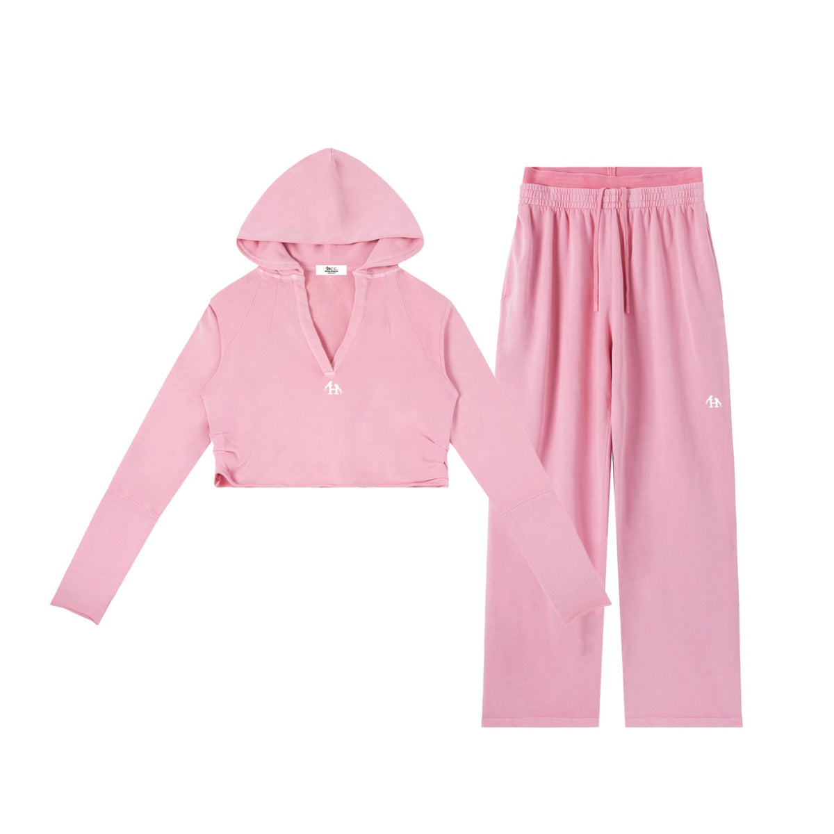 Daughter Of Zion Women's Rose Pink Sweatsuit Bundle