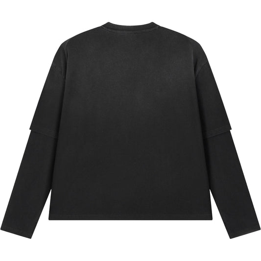 Essential Five Distressed Layered T-Shirt