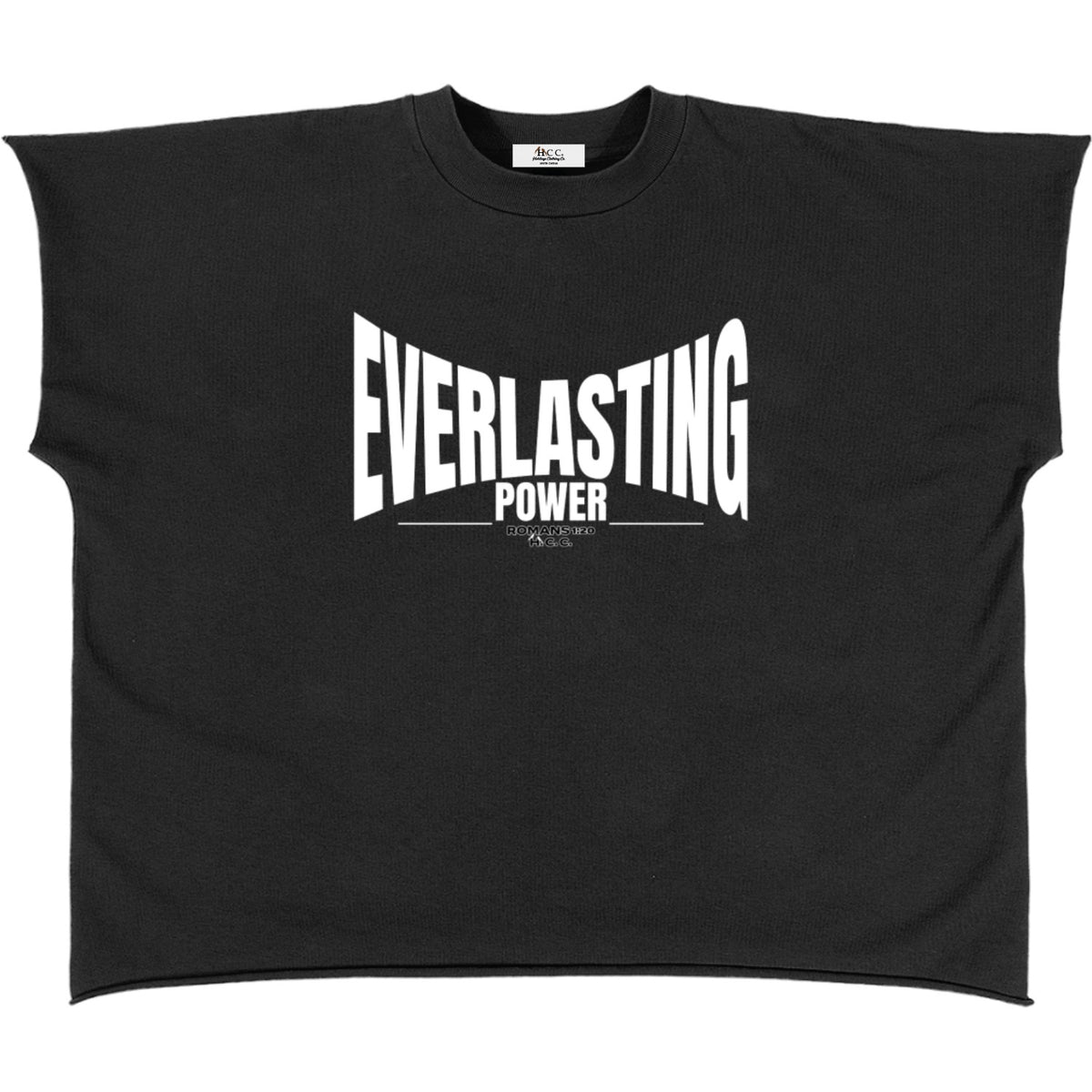 Everlasting Power Raw Edge Boxy T-Shirt
