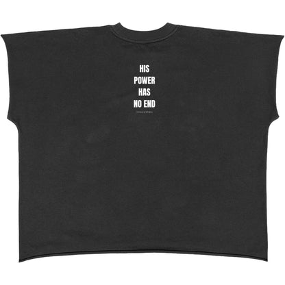 Everlasting Power Raw Edge Boxy T-Shirt