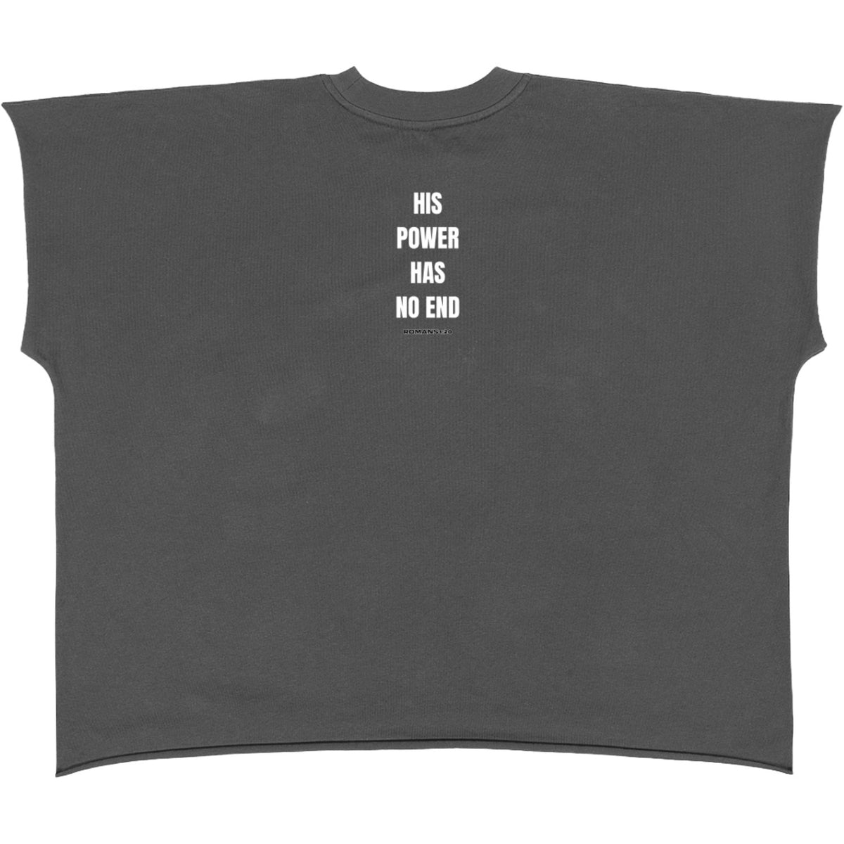 Everlasting Power Raw Edge Boxy T-Shirt