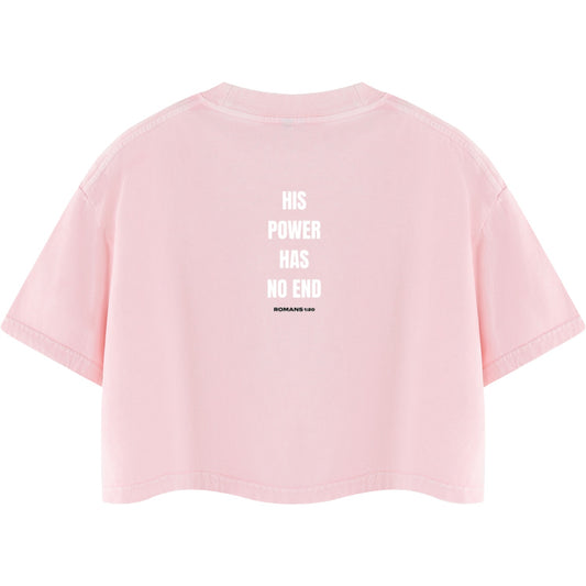Everlasting Power Women's Vintage Cropped T-Shirt