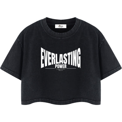 Everlasting Power Women's Vintage Cropped T-Shirt