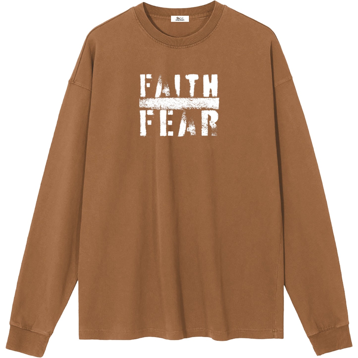 Faith Over Fear Women's Essential Long-Sleeve T-Shirt
